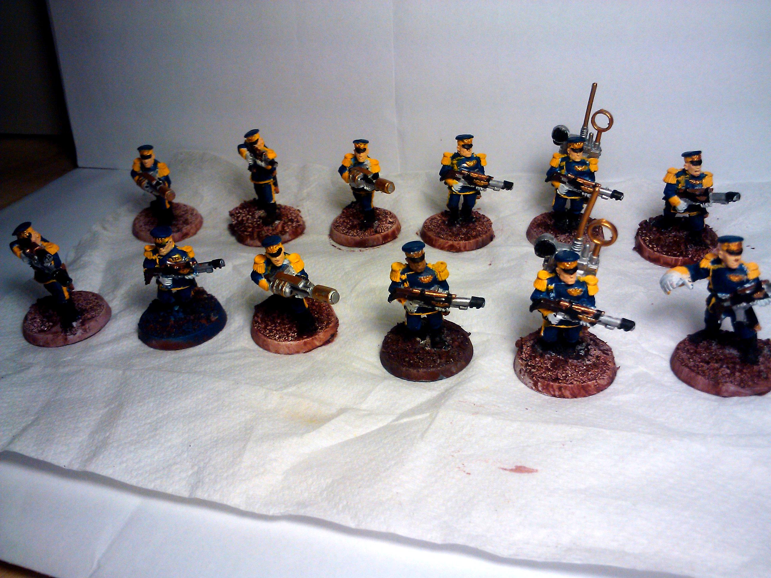 Conversion, Imperial Guard, Mordian Iron Guard, Paint Scheme, Warhammer